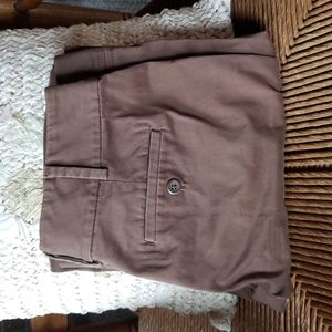 Loft brown khakis, size 0